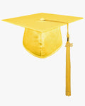 Shiny Kindergarten Graduation Cap with Tassel-12 Colors Available - Graduation Gown 