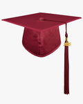 Shiny Kindergarten Graduation Cap with Tassel-12 Colors Available - Graduation Gown 