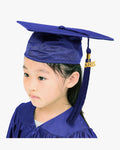 Shiny Kindergarten Graduation Cap with Tassel-12 Colors Available - Graduation Gown 