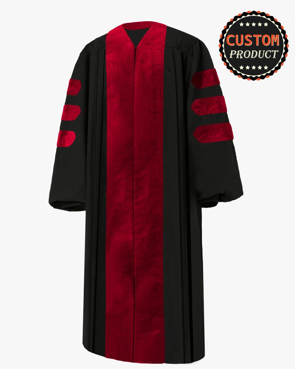 Custom Doctoral Regalia for Universities in the United States - Graduation Gown 