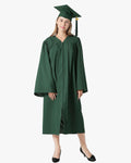 High School Premium Matte Graduation Cap, Gown, Tassel & Stole Package - Graduation Gown 