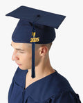 High School Premium Matte Graduation Cap, Gown, Tassel & Stole Package - Graduation Gown 