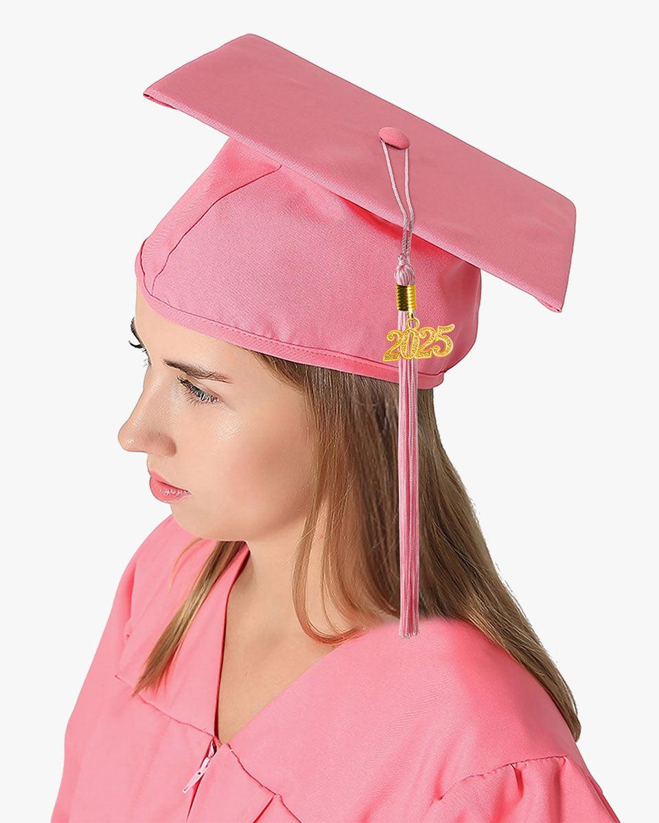 High School Premium Matte Graduation Cap, Gown, Tassel & Stole Package - Graduation Gown 