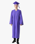 High School Premium Matte Graduation Cap, Gown, Tassel & Stole Package - Graduation Gown 