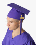 High School Premium Matte Graduation Cap, Gown, Tassel & Stole Package - Graduation Gown 