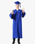 High School Premium Matte Graduation Cap, Gown, Tassel & Stole Package - Graduation Gown 