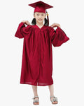 Shiny Kindergarten Cap, Gown & Tassel Package - 13 Colors Available - Graduation Gown 