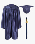 Shiny Kindergarten Cap, Gown & Tassel Package - 13 Colors Available - Graduation Gown 
