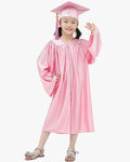 Shiny Kindergarten Cap, Gown & Tassel Package - 13 Colors Available - Graduation Gown 