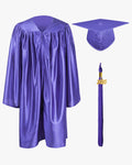 Shiny Kindergarten Cap, Gown & Tassel Package - 13 Colors Available - Graduation Gown 