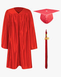 Shiny Kindergarten Cap, Gown & Tassel Package - 13 Colors Available - Graduation Gown 