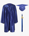 Shiny Kindergarten Cap, Gown & Tassel Package - 13 Colors Available - Graduation Gown 