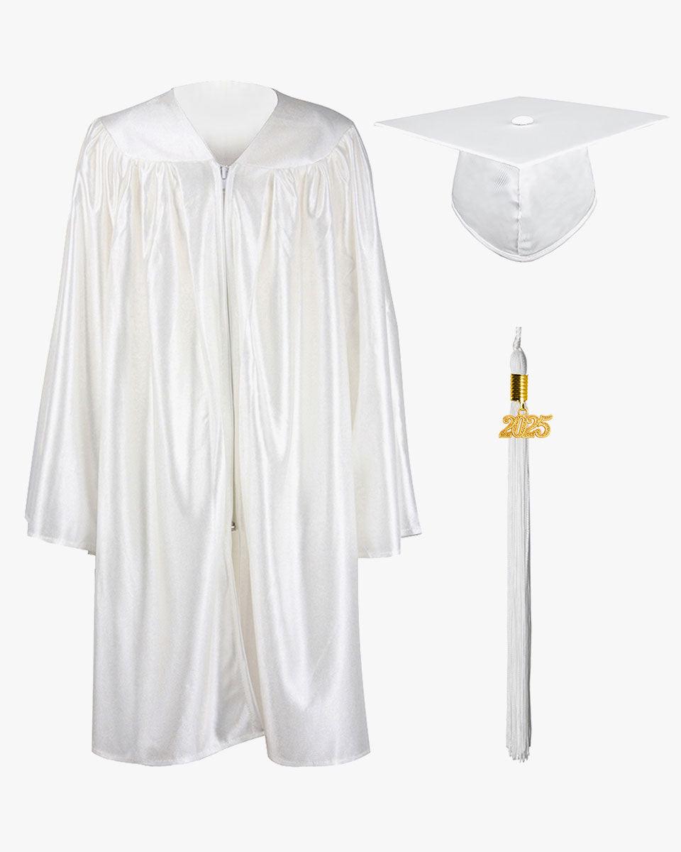 Shiny Kindergarten Cap, Gown & Tassel Package - 13 Colors Available - Graduation Gown 
