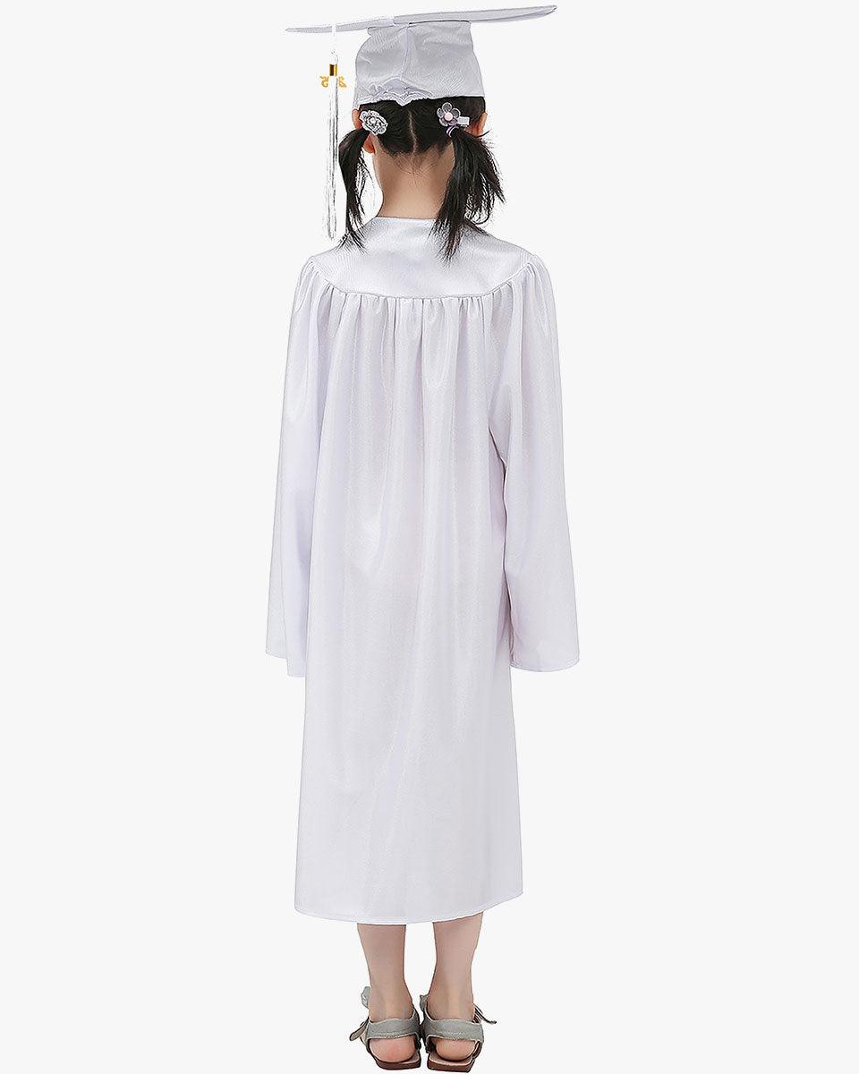 Shiny Kindergarten Cap, Gown & Tassel Package - 13 Colors Available - Graduation Gown 