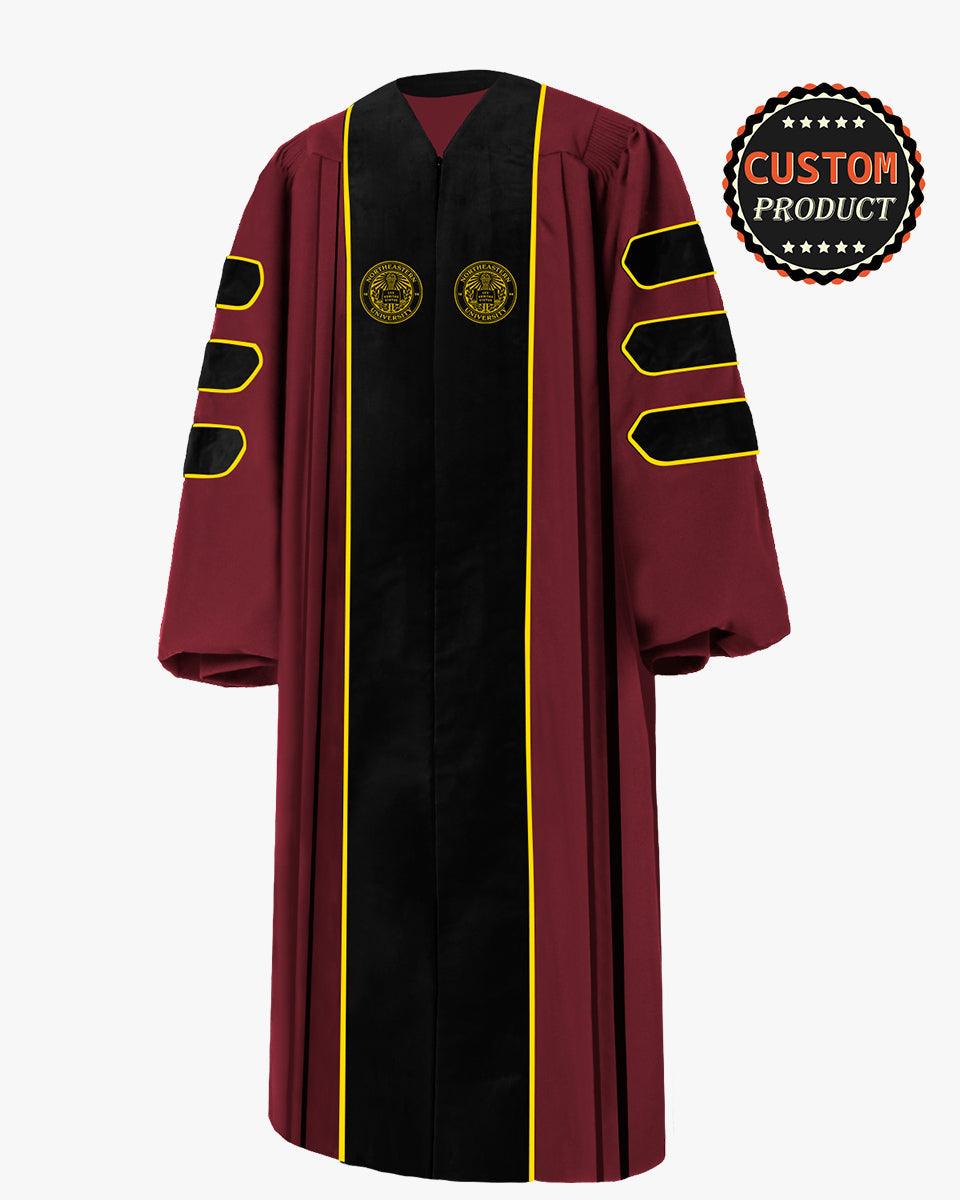 Northeastern University Doctoral Regalia - Graduation Gown 