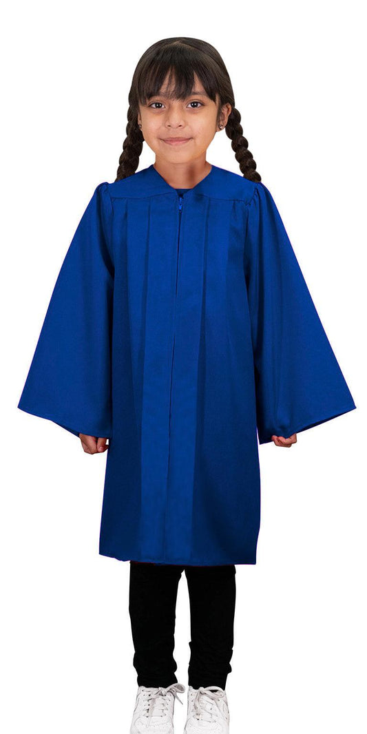 Matte Royal Blue Kindergarten/Preschool Gown - Graduation Gown 
