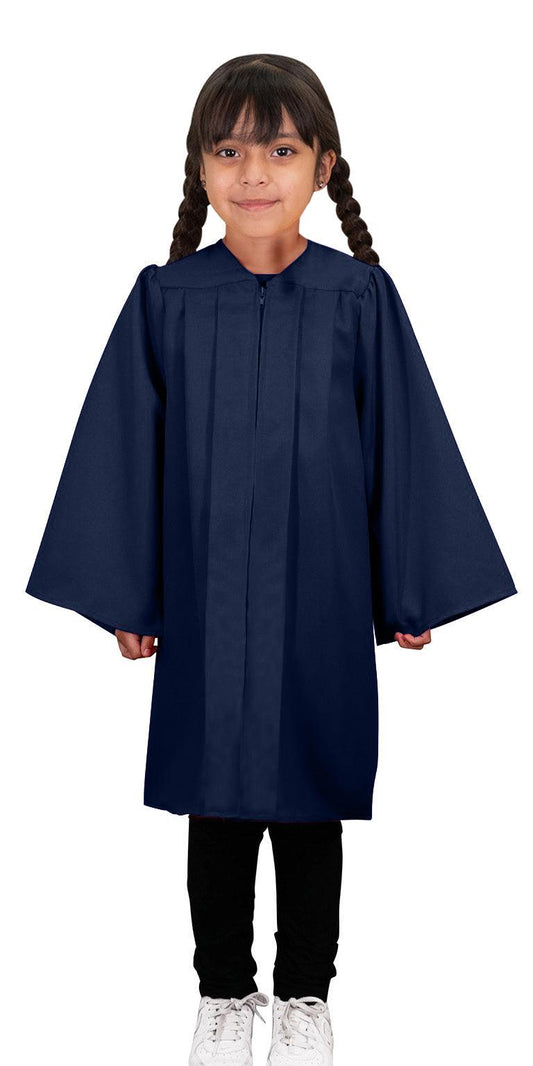 Matte Navy Blue Kindergarten/Preschool Gown - Graduation Gown 