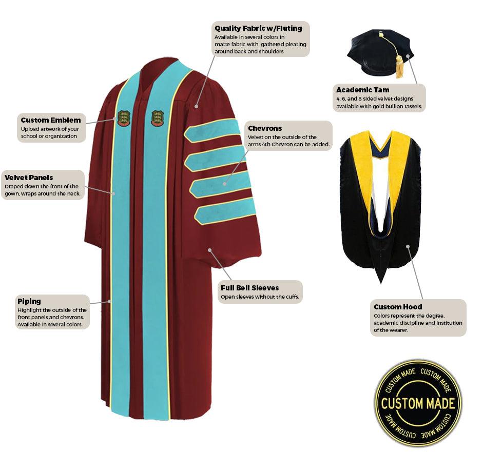 Custom Faculty Regalia Package for Harvard University - Graduation Seller