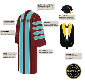 Custom Faculty Regalia Package for Harvard University - Graduation Seller