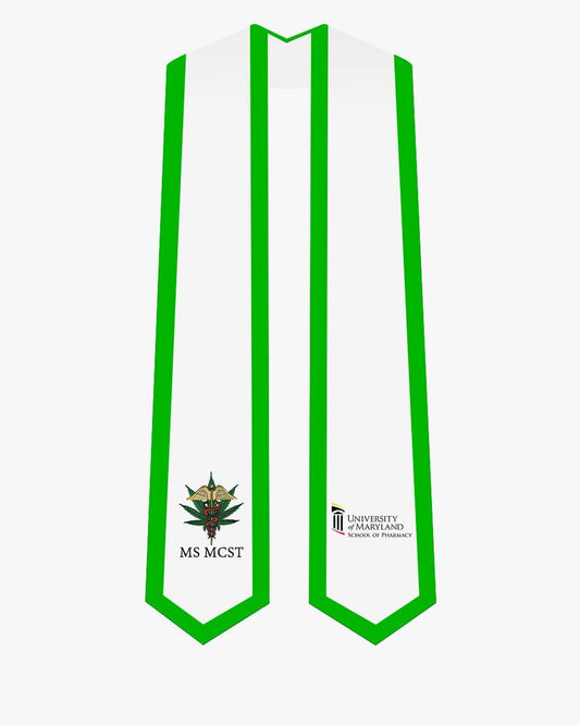 UNIVERSITY OF MARYLAND SCHOOL OF PHARMACY STOLE - Graduation Gown 