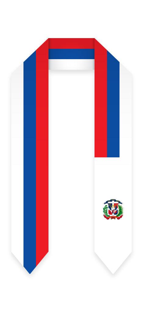 Slovakia Graduation Stole - Slovakian Flag Sash - Graduation Gown 