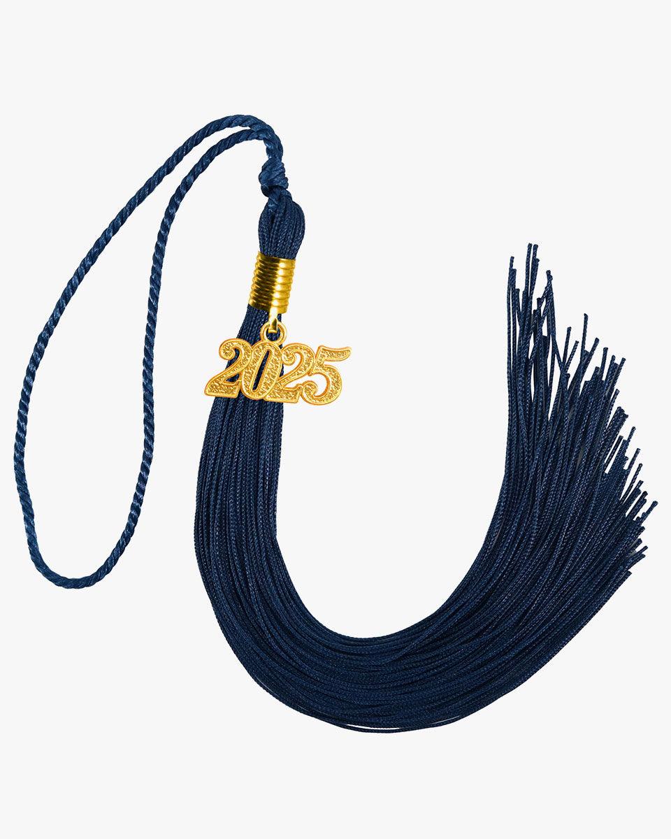 Solid Color Graduation Tassel - 18 Colors Available - Graduation Gown 