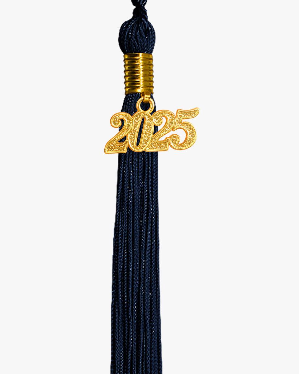 Solid Color Graduation Tassel - 18 Colors Available - Graduation Gown 