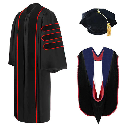 Doctoral Regalia Package for Indiana University Bloomington Graduation - Graduation Gown 
