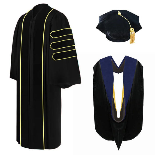 Doctoral Regalia Package for Purdue University Graduation - Graduation Gown 