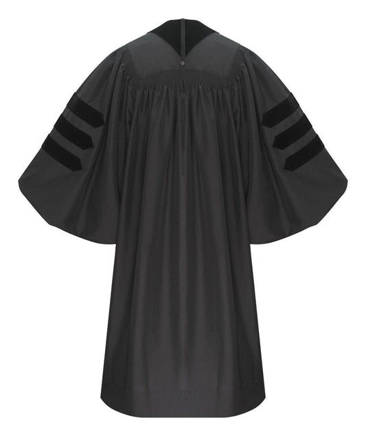 Deluxe Doctoral Academic Gown - Graduation Gown 
