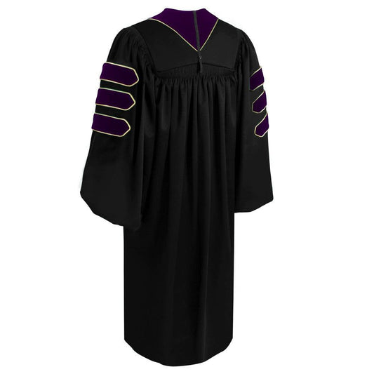 Doctor of Law Doctoral Gown - Academic Regalia - Graduation Gown 