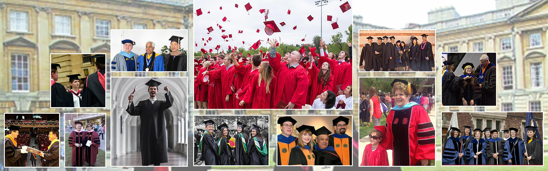 Graduation Gowns & Caps Wholesale Manufacturer | Custom Graduation Att