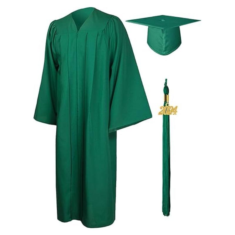 12 Matte Elementary Cap & Gown - Graduation Seller