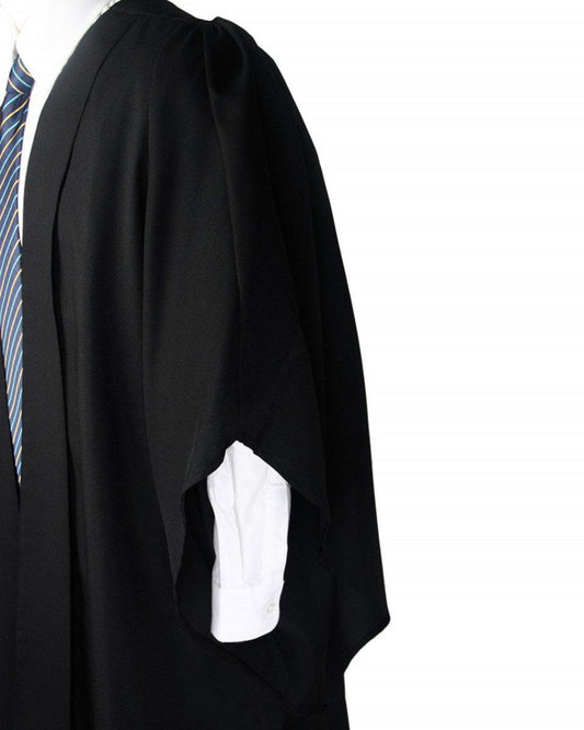 Classic Gathered UK British Bachelor Graduation Gown & Mortarboard - Graduation Gown 