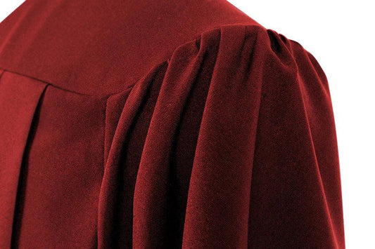 Matte Burgundy Bachelors Academic Gown - Graduation Gown 