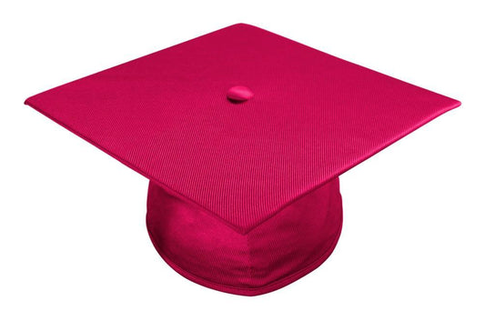 Shiny Red Bachelors Cap - Graduation Seller