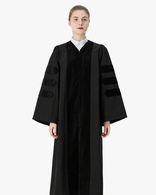 Economy Doctoral Graduation Gown Only - Graduation Gown 