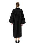 Economy Doctoral Graduation Gown, Tam & Hood Package - Graduation Gown 