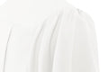 Matte White High School Gown - Graduation Gown 