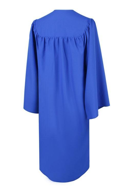 Matte Royal Blue Bachelors Gown - Graduation Gown 