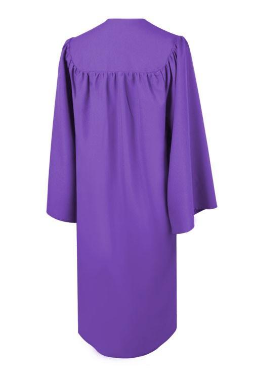 Matte Purple Bachelors Academic Gown - Graduation Gown 