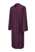 Matte Maroon High School Gown - Graduation Gown 