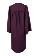 Matte Maroon High School Gown - Graduation Gown 