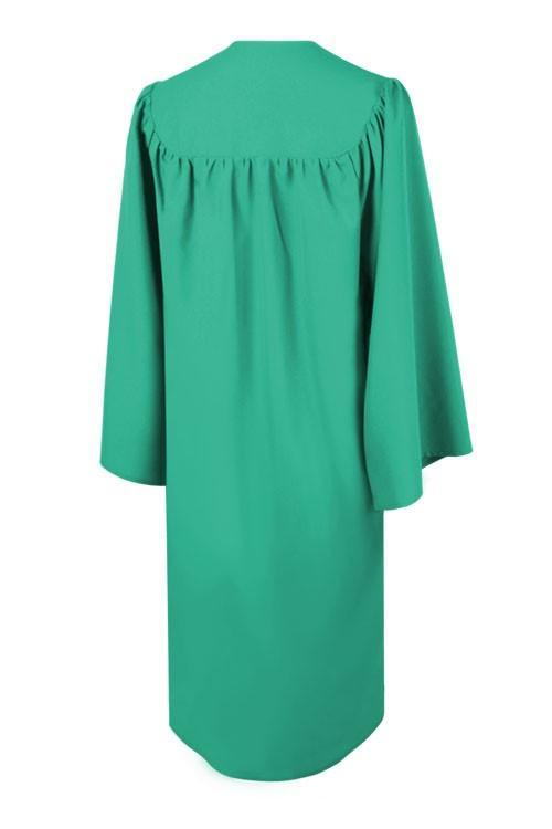 Matte Emerald Green Bachelors Gown - Graduation Gown 