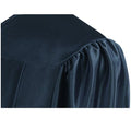 Shiny Navy Blue Bachelors Academic Gown - Graduation Gown 