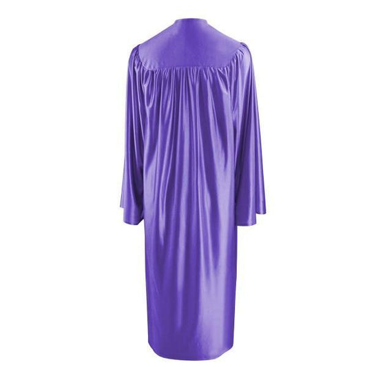 Shiny Purple Junior High/Middle School Gown - Graduation Gown 