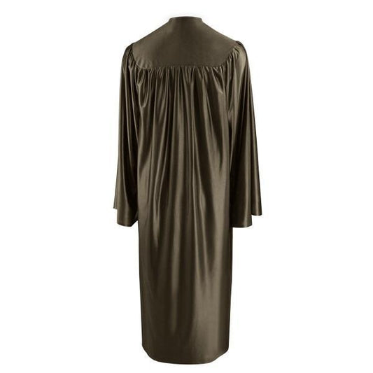 Shiny Brown Elementary Gown - Graduation Gown 