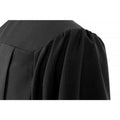 Matte Black High School Cap & Gown - Graduation Gown 