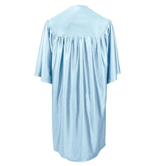 Shiny Light Blue Kindergarten/Preschool Gown - Graduation Gown 
