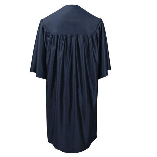 Shiny Navy Blue Kindergarten/Preschool Gown - Graduation Gown 
